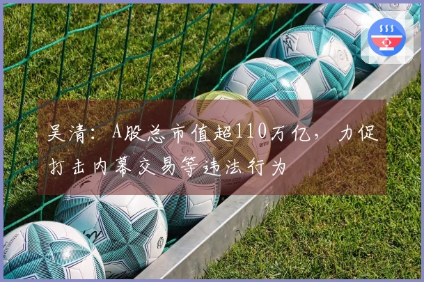 吴清：A股总市值超110万亿，力促打击内幕交易等违法行为